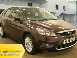 Red Used 2008 Ford Focus Titanium Hatchback | £3,495 (Fair price)