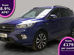 Blue Used 2018 Ford Kuga ST-Line SUV | £10,855 (Good price)