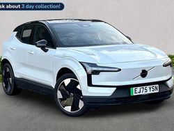 White New 2025 Volvo EX30 Plus SUV | £29,499 (Good price)