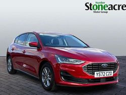 Red Used 2022 Ford Focus Titanium Hatchback | £15,595 (Fair price)