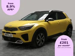 Yellow Used 2021 Kia Stonic GT-Line S SUV | £14,732 (Fair price)