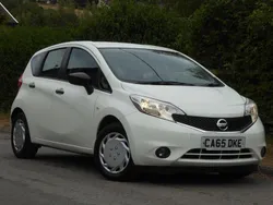 White Used 2015 Nissan Note Visia MPV | £3,695 (Fair price)