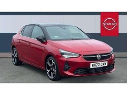 Red Used 2022 Vauxhall Corsa Ultimate Hatchback | £14,162 (Fair price)