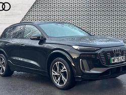 Black Used 2025 Audi Q6 e-tron S-Line SUV | £56,540 (Fair price)