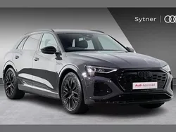 Grey Used 2023 Audi Q8 e-tron Black Edition SUV | £39,750