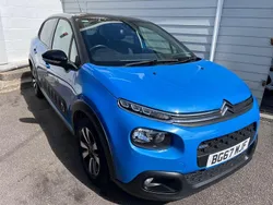 Blue Used 2017 Citroën C3 Flair Hatchback | £6,990 (Fair price)