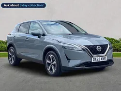 Grey Used 2022 Nissan Qashqai N-Connecta SUV | £18,789 (Fair price)