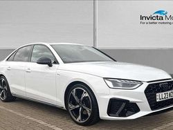 White Used 2023 Audi A4 Black Edition Sedan | £25,599 (Fair price)