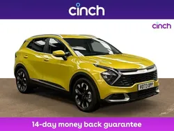 Yellow Used 2023 Kia Sportage 3 SUV | £26,999 (Good price)