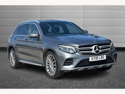 Grey Used 2018 Mercedes GLC220 AMG Line Premium SUV | £22,450 (Fair price)