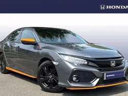 Polished metal Used 2018 Honda Civic EX Hatchback | £14,500 (A bit pricey)