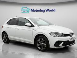 White Used 2022 VW Polo R-line Hatchback | £16,300 (Fair price)