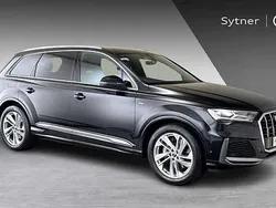 Black Used 2023 Audi Q7 S-Line SUV | £46,500 (Fair price)