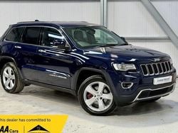 Blue Used 2015 Jeep Grand Cherokee Limited SUV | £14,495 (Fair price)