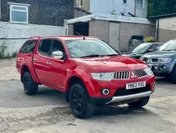 Red Used 2013 Mitsubishi L200 Pickup | £9,295 (Fair price)