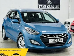 Blue Used 2013 Hyundai i30 Active Estate | £4,000 (Fair price)