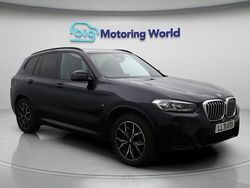Black Used 2021 BMW X3 M Sport SUV | £32,300 (Fair price)