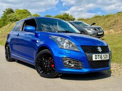 Blue Used 2016 Suzuki Swift Sport Hatchback | £6,497 (Fair price)