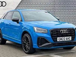 Blue Used 2022 Audi Q2 Black Edition SUV | £25,490 (A bit pricey)