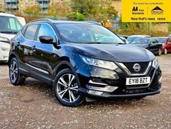 Black Used 2018 Nissan Qashqai N-Connecta SUV | £11,188 (Good price)