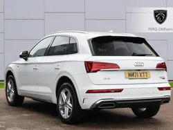 White Used 2022 Audi Q5 S-Line SUV | £28,990 (Good price)