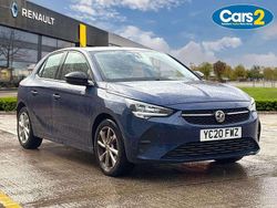 Blue Used 2020 Vauxhall Corsa Hatchback | £9,394 (Fair price)