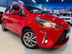 Red Used 2017 Toyota Yaris Hatchback | £7,995 (Fair price)