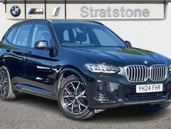 Black Used 2024 BMW X3 M Sport SUV | £42,999 (A bit pricey)