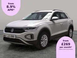 Grey Used 2023 VW T-Roc Life SUV | £19,659 (Fair price)