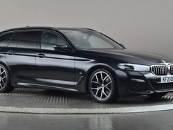 Black Used 2021 BMW 520 M Sport Estate | £21,998 (Good price)