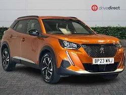 Orange Used 2023 Peugeot 2008 Allure+ SUV | £15,070 (Fair price)