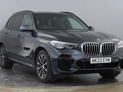 Grey Used 2022 BMW X5 M Sport SUV | £42,299 (Good price)