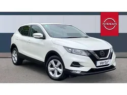 White Used 2019 Nissan Qashqai Acenta Premium SUV | £11,430 (Super price)