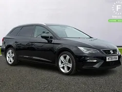Black Used 2019 Seat Leon FR Sport Estate | £13,299 (Good price)