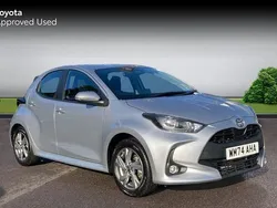 Silver Used 2025 Toyota Yaris Hybrid Hatchback | £19,546 (Good price)