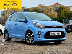 Blue Used 2017 Kia Picanto Hatchback | £9,988 (Fair price)