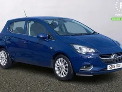 Blue Used 2018 Vauxhall Corsa Hatchback | £9,299 (A bit pricey)