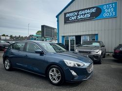 Blue Used 2018 Ford Focus Zetec Hatchback | £6,990 (Fair price)