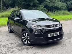 Black Used 2018 Citroën C3 Feel Hatchback | £5,995 (Fair price)