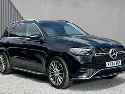 Black Used 2024 Mercedes GLE450 AMG AMG line SUV | £63,354 (A bit pricey)