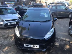 Black Used 2015 Ford Fiesta Zetec Hatchback | £3,995 (Fair price)