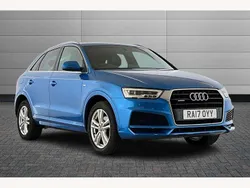 Hainan blue Used 2017 Audi Q3 S-Line SUV | £12,690 (Fair price)