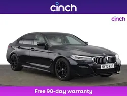 Black Used 2020 BMW 520 M Sport Sedan | £23,349 (Good price)