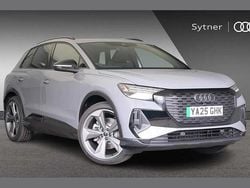 Grey New 2025 Audi Q4 e-tron Black Edition SUV | £35,000 (Super price)