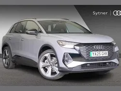 Grey New 2025 Audi Q4 e-tron Black Edition SUV | £36,000 (Good price)