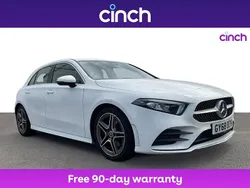 White Used 2018 Mercedes A200 AMG line Hatchback | £15,849