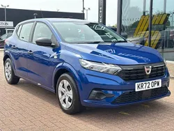 Blue Used 2022 Dacia Sandero Essentiel Hatchback | £9,495 (Good price)