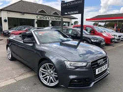 Grey Used 2015 Audi A5 Cabriolet S-Line Cabriolet | £12,895 (Expensive)
