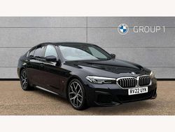 Black Used 2022 BMW 520 M Sport Sedan | £22,995 (Good price)