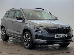 Graphite grey metallic Used 2024 Skoda Karoq SportLine SUV | £29,478 (Fair price)